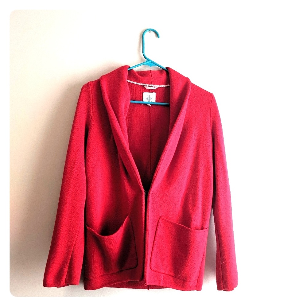 Red jacket